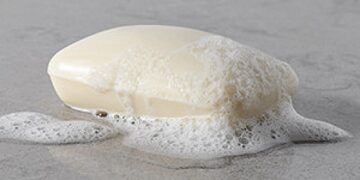 Showering daily - bathing soap