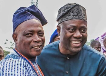 Oba Ladoja with Seyi Makinde - mainmatters.com Ibadan Circular Road Corridor Residents: Open Letter To Oba Ladoja
